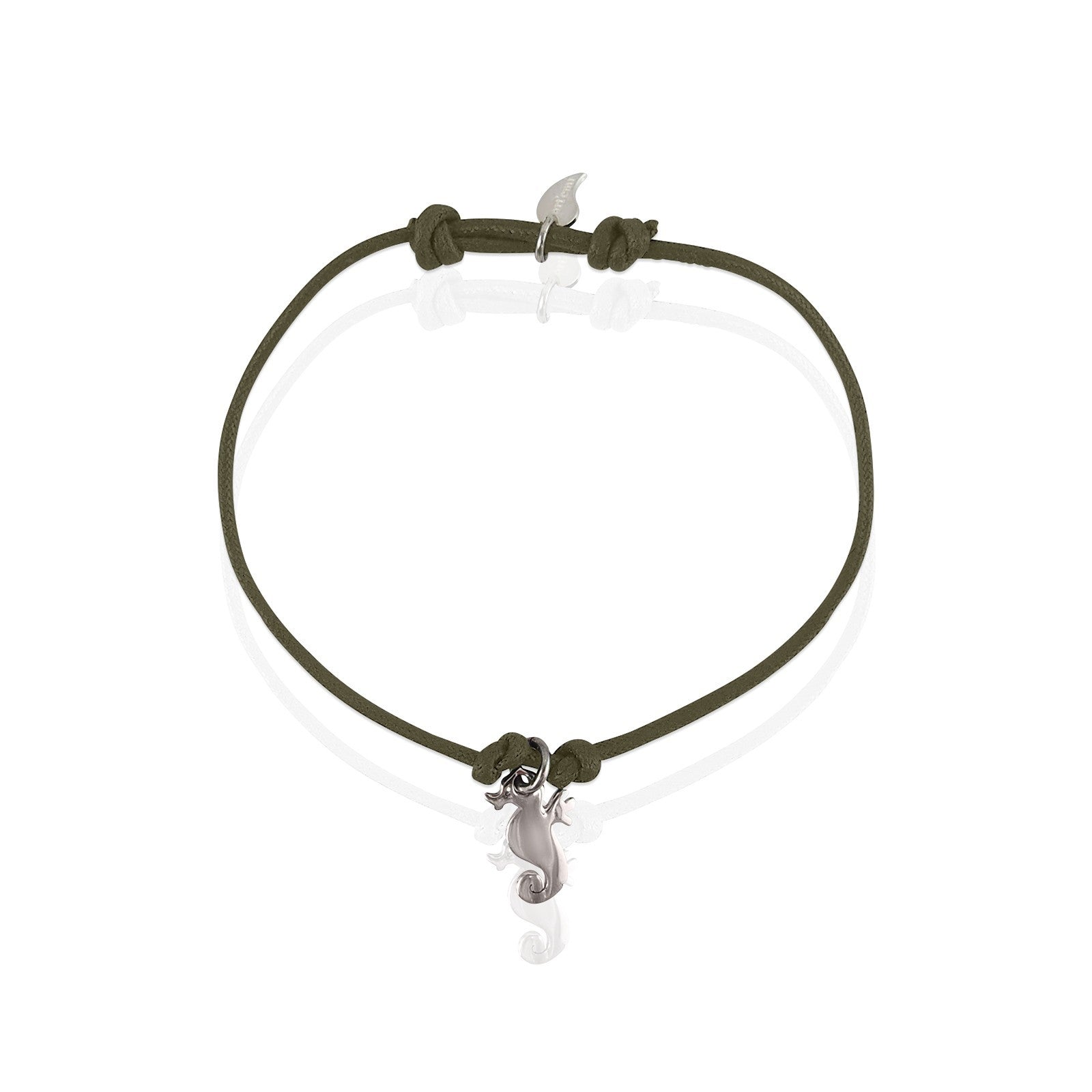 Bracelet hippocampe argent femme