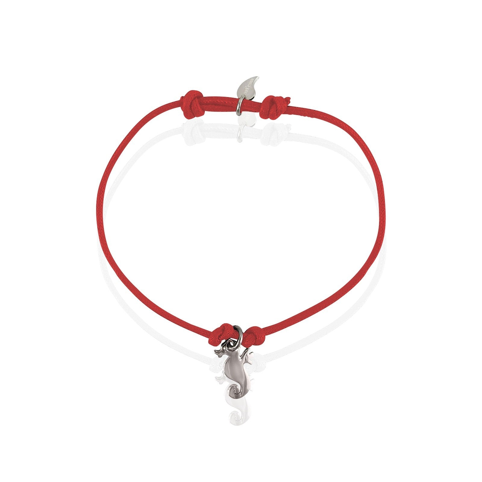 Bracelet hippocampe argent femme