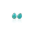 Boucles oreilles gouttes turquoise