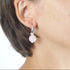 Boucles oreilles boules quartz