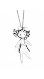 Collier sautoir fille femme