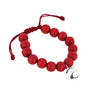 Bracelet perles bois homme