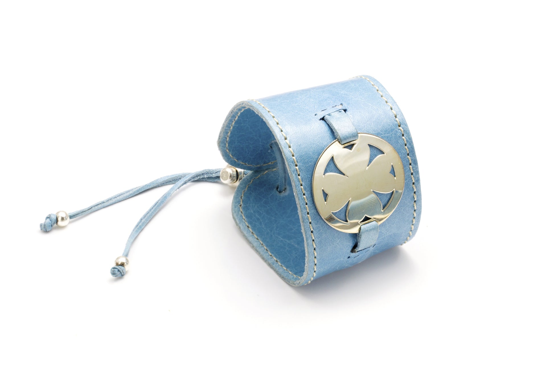 Bracelet de manchette en cuir femme