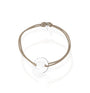 Bracelet médaille goutte femme