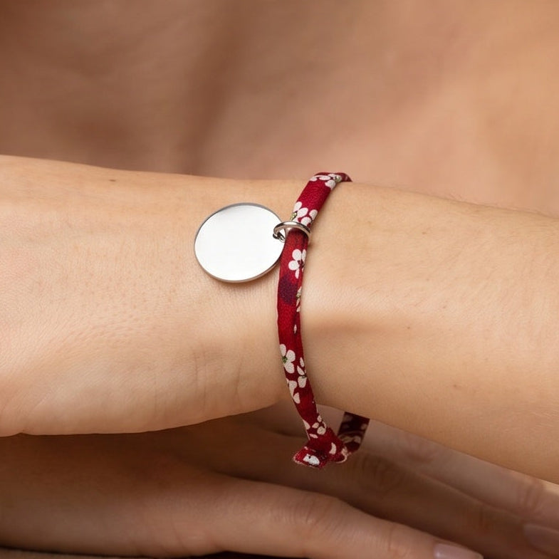 Liberty bracelet with personalized medal, 20 mm, for children