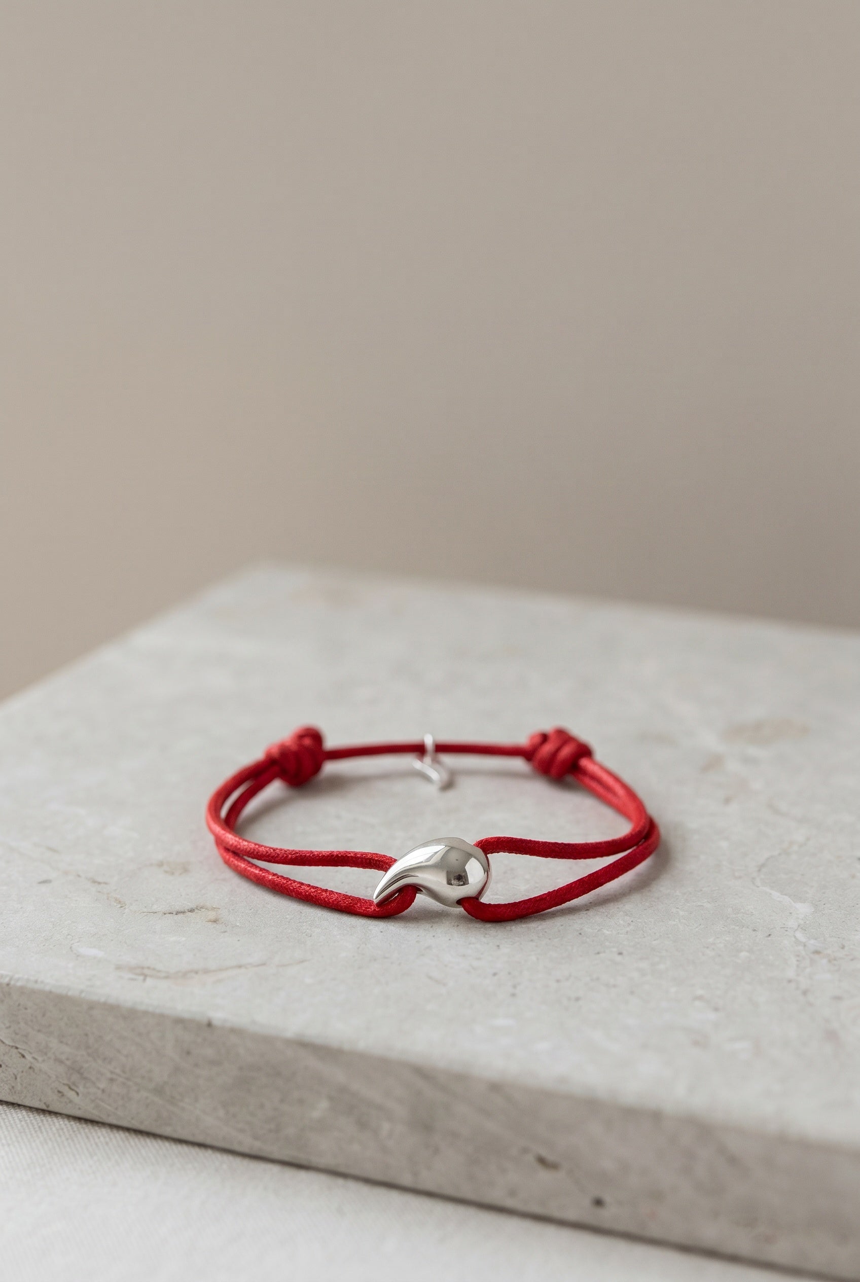 Bracelet goutte argent femme
