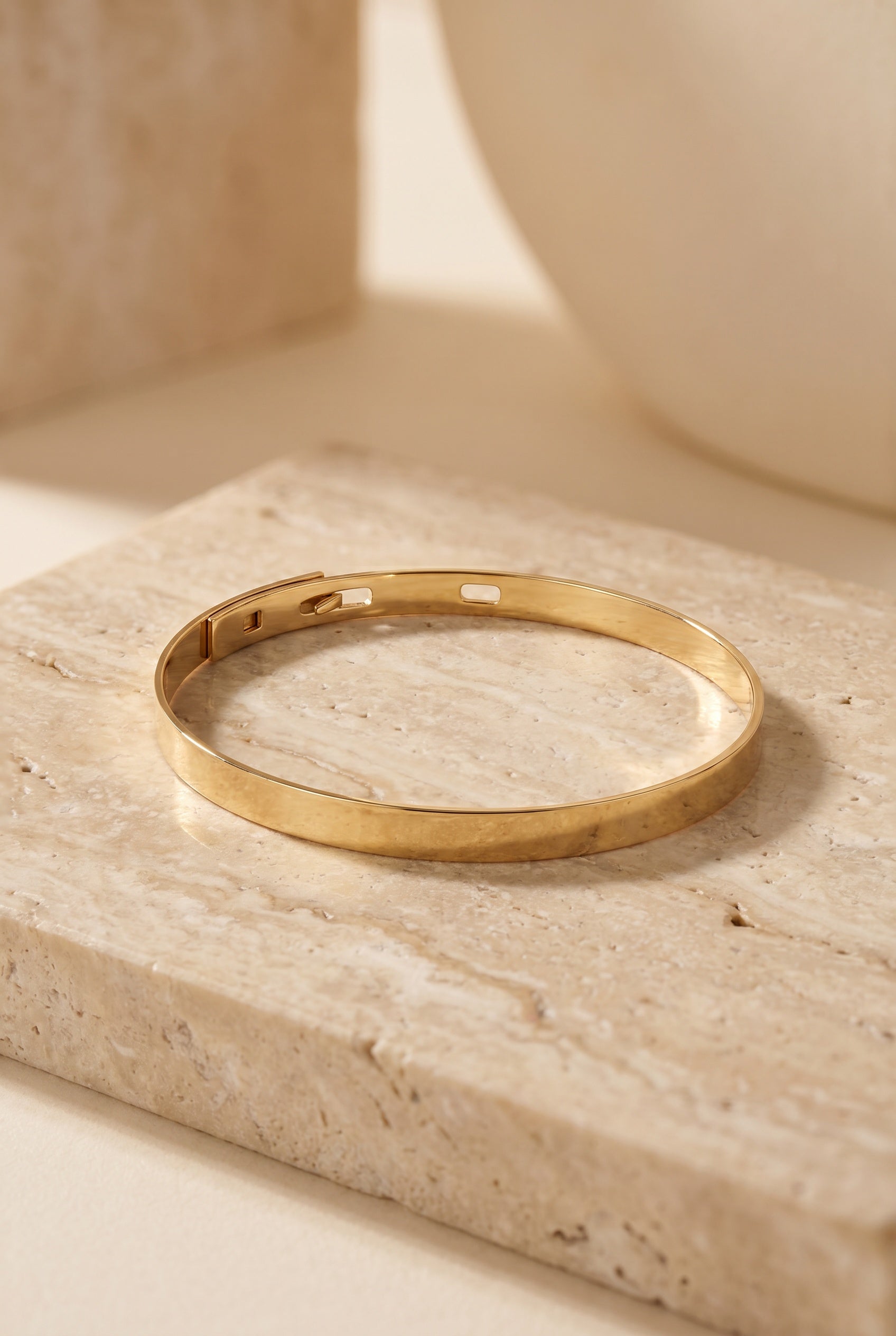 Bracelet jonc vermeil à personnaliser homme