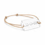 Bracelet personnalisable lame de rasoir homme