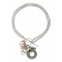 Damesarmband met dubbele vlinder