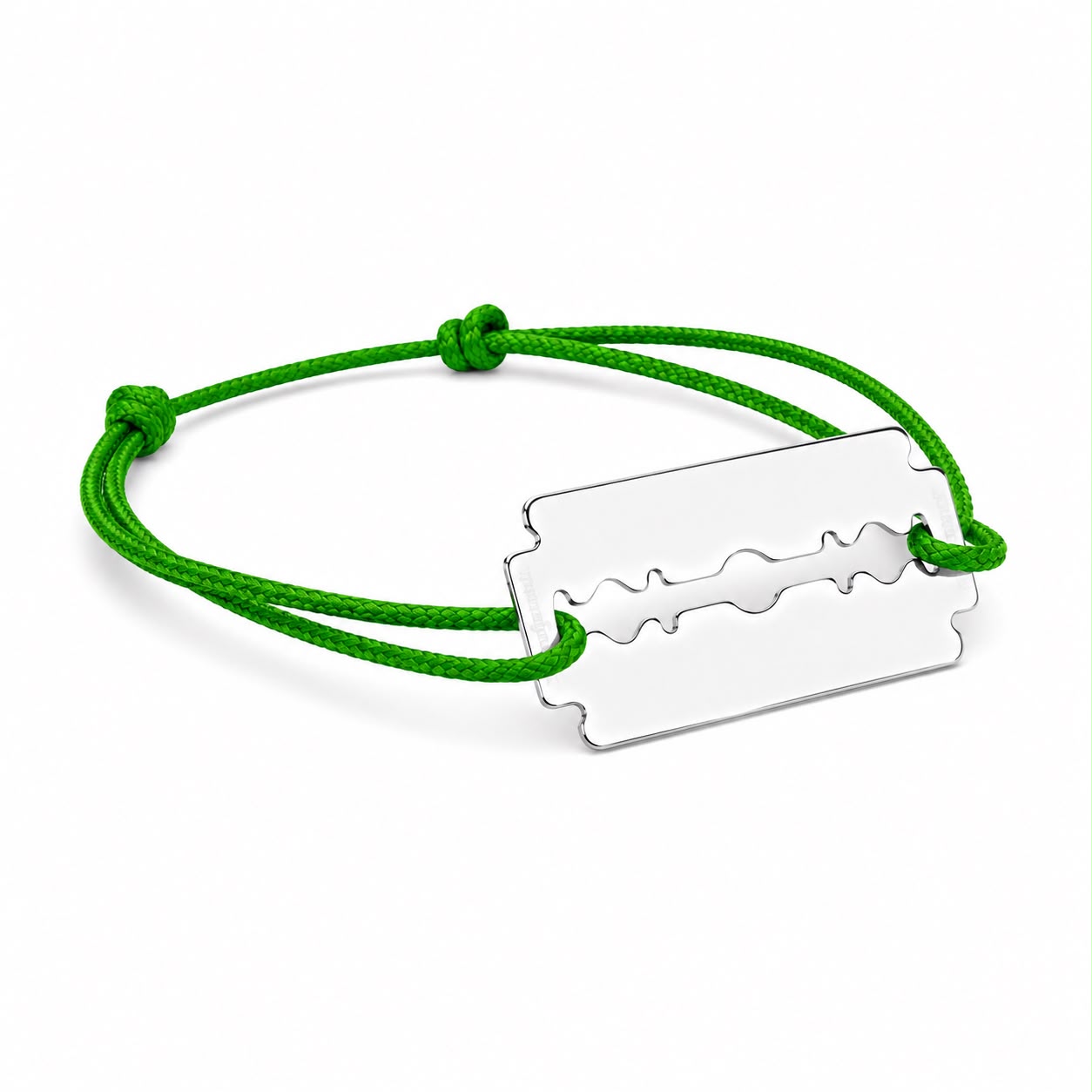 Bracelet personnalisable lame de rasoir homme