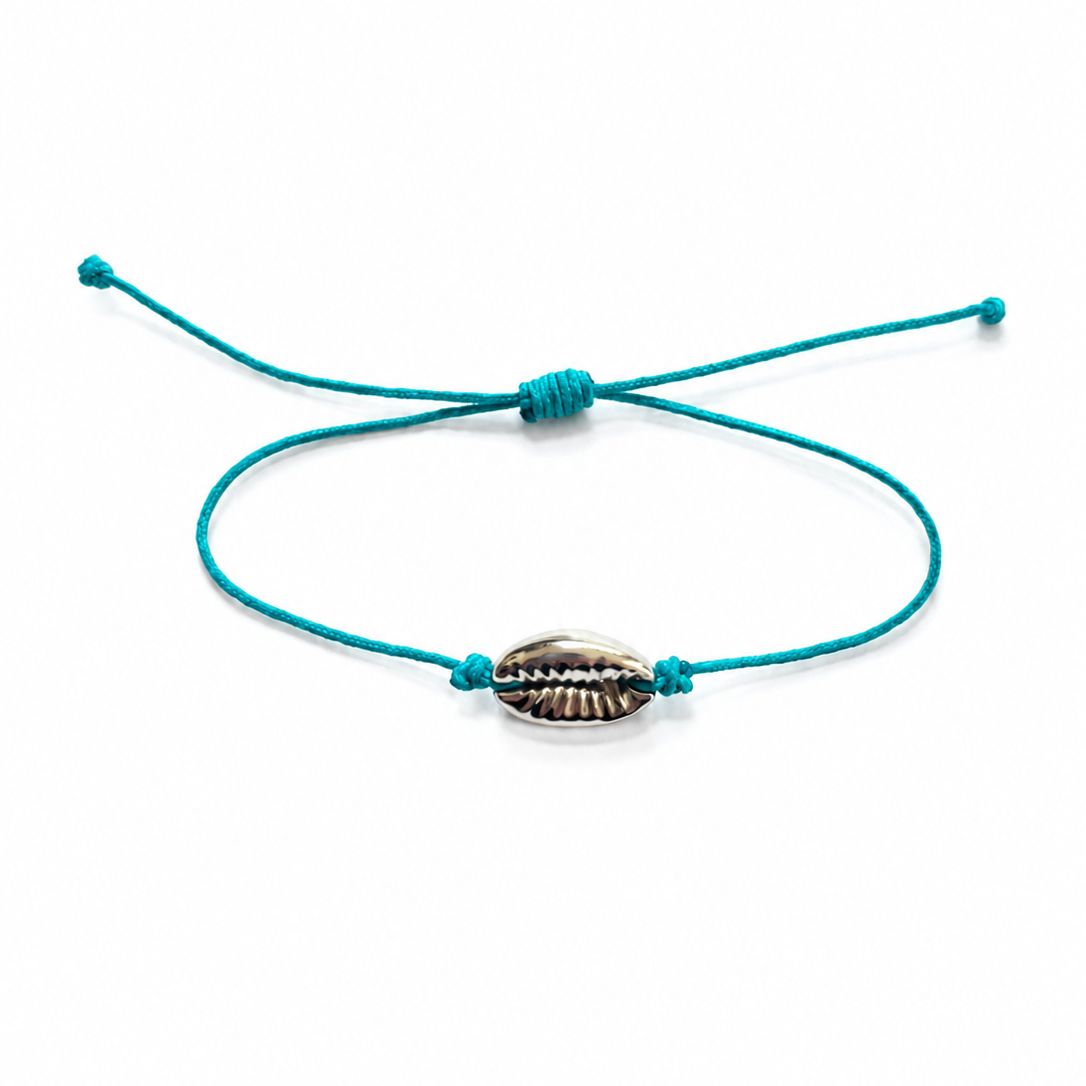Zilveren schelpenarmband voor kinderen