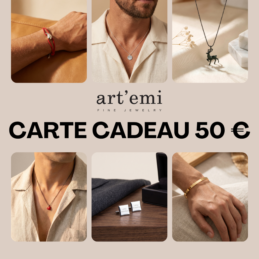 Carte cadeau digital homme