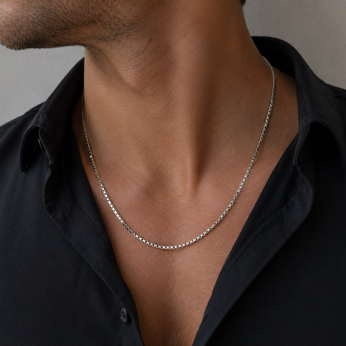 Venetiaanse schakelketting voor heren