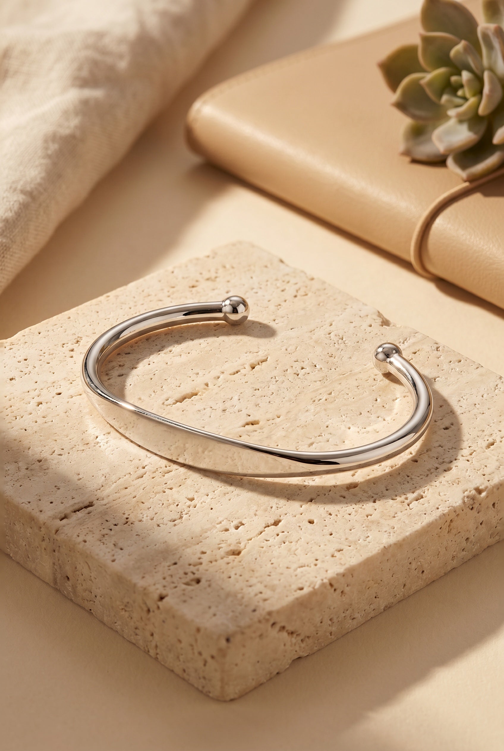 Bracelet esclave argent personnalisé homme