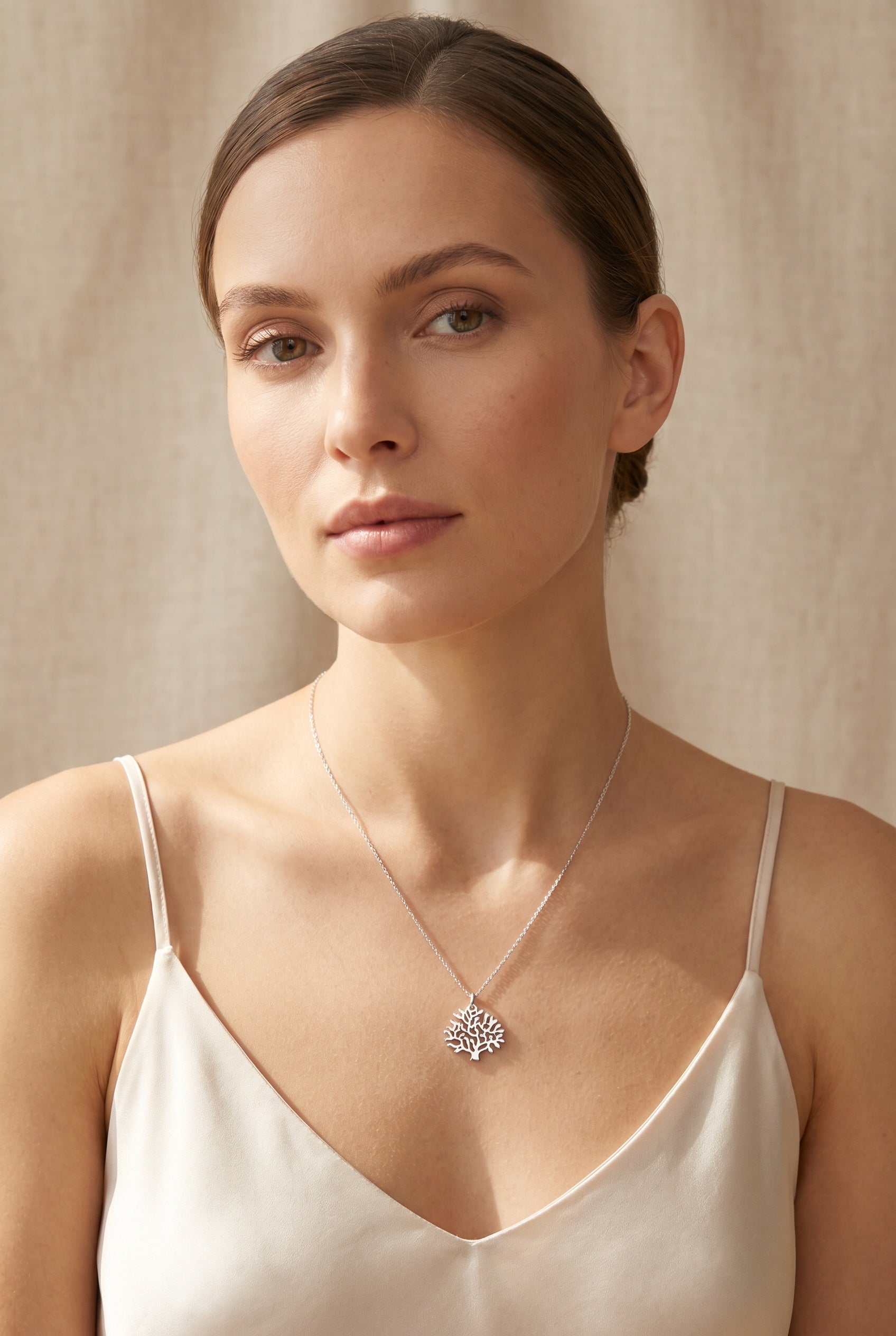 Collier arbre de vie argent femme
