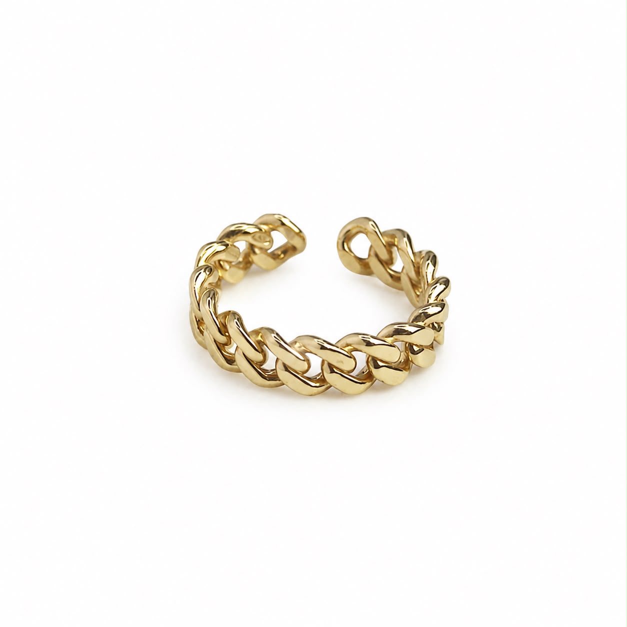 Women's ring with 925 sterling silver chain 