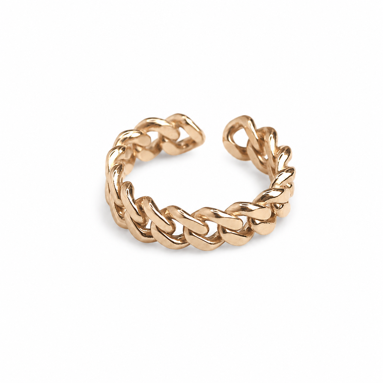 Women's ring with 925 sterling silver chain 
