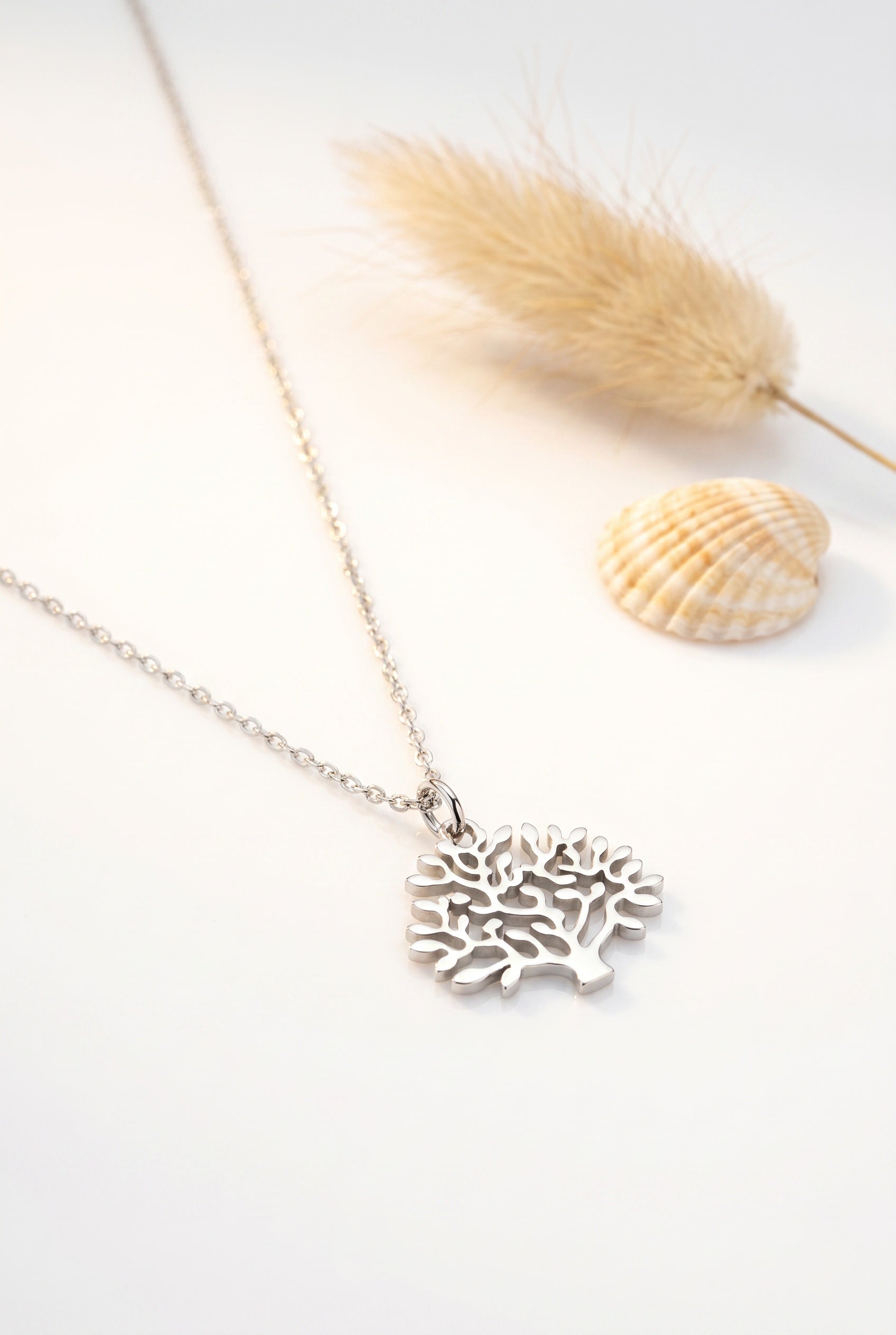 Silver Tree of Life Pendant for Children