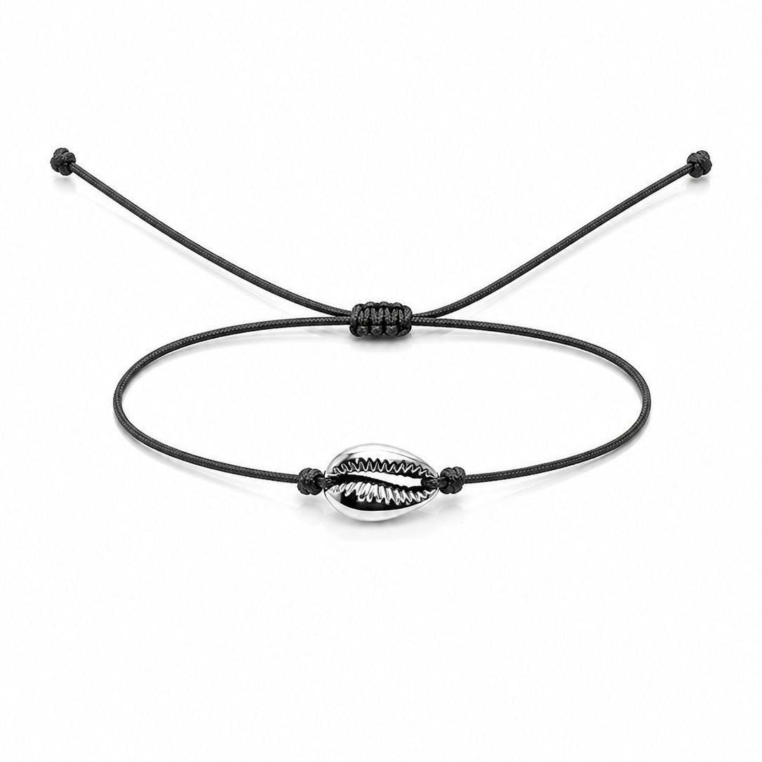 Bracelet coquillage argent femme