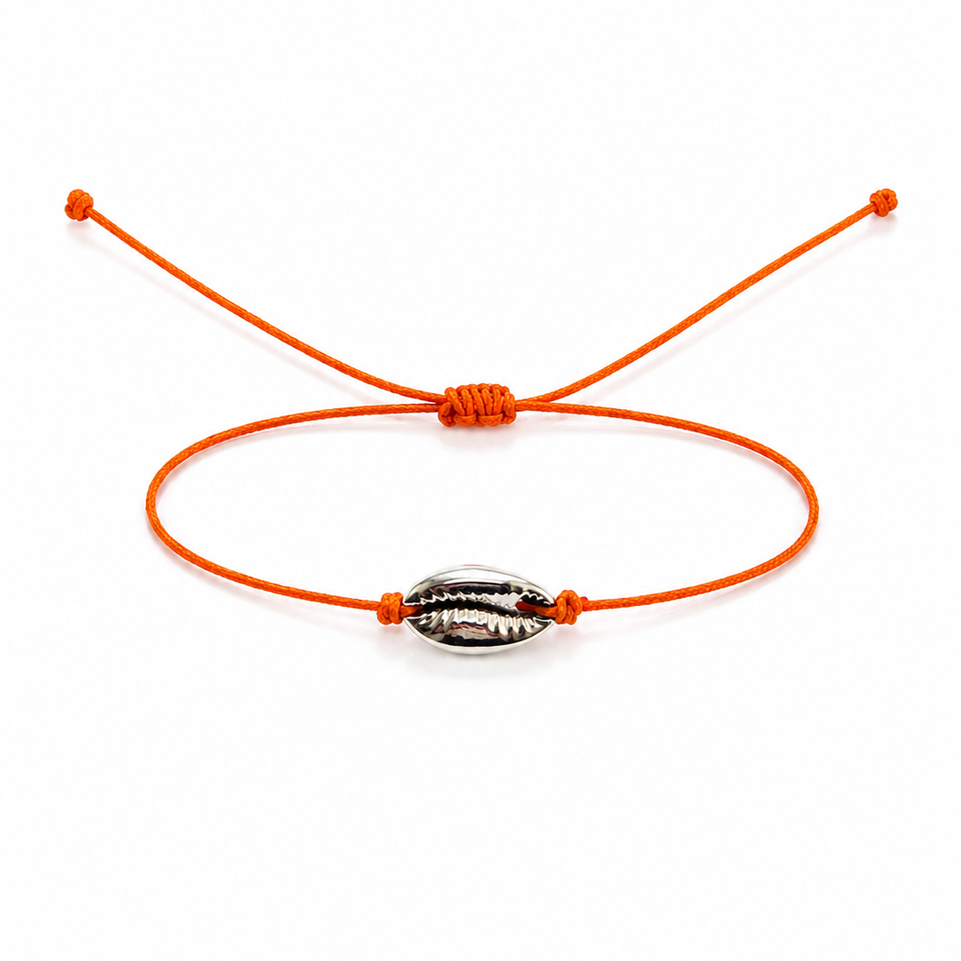 Bracelet coquillage argent femme