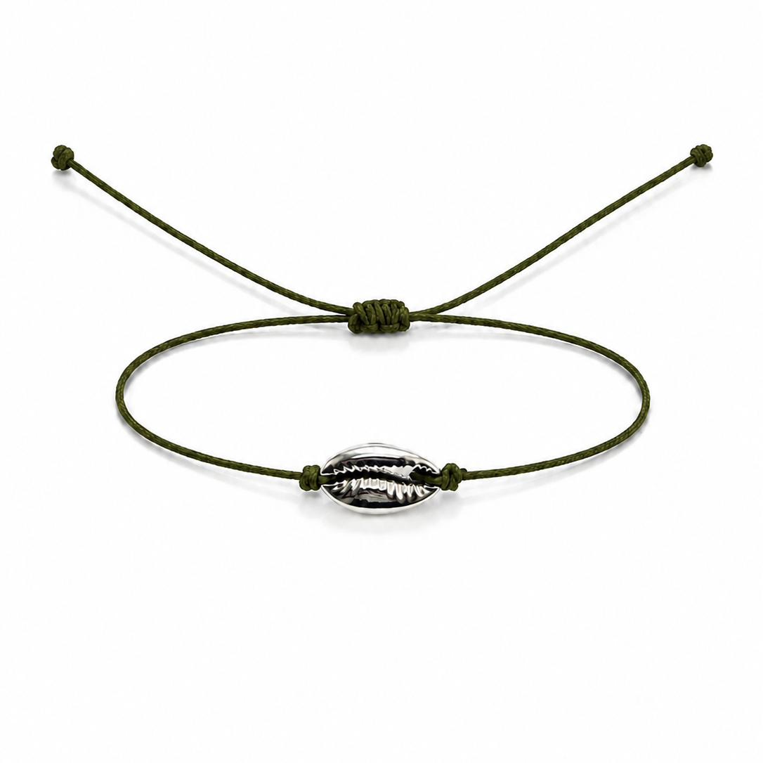 Zilveren schelpenarmband voor kinderen