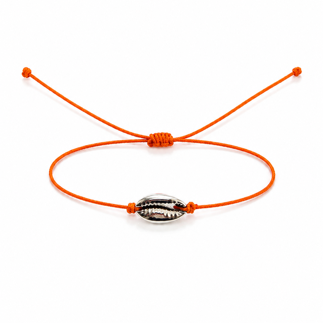 Zilveren schelpenarmband voor kinderen