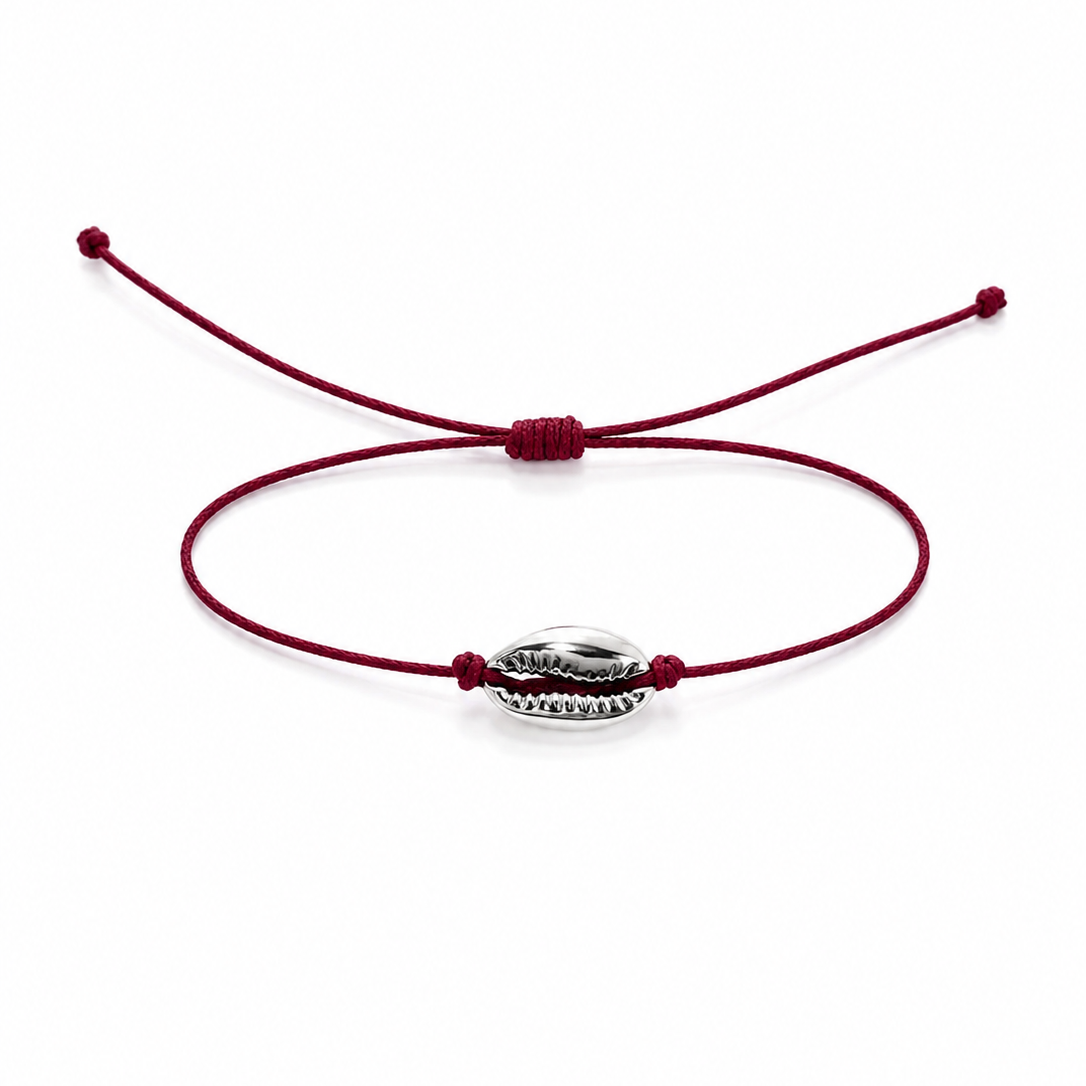 Zilveren schelpenarmband voor kinderen