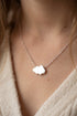 Collier nuage enfant argent massif 
